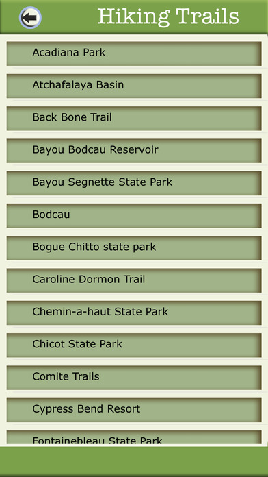 Louisiana Camping And National Parks screenshot 3