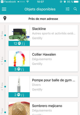 Mutum - Prêt & emprunt d'objets entre particuliers screenshot 2