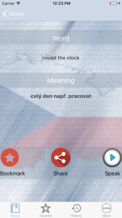 English to Czech Dictionary Offline screenshot 3