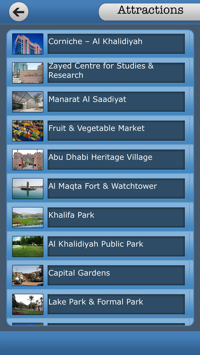 Abu Dhabi Offline City Travel Guide screenshot 4