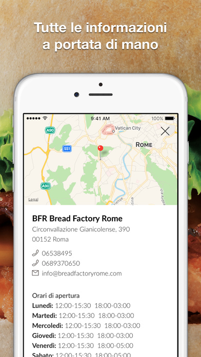BFR Bread Factory Rome screenshot 3
