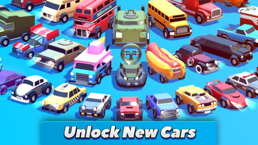 Crash of Cars for iPhone, unlock more cars