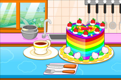 Cooking Colorful Cake - Dessert Bake screenshot 4