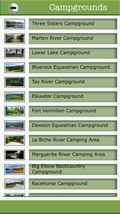 Canada Camping And National Parks screenshot 2