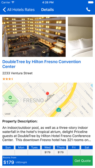 i4fresno - Fresno Hotels & Yellow Pages screenshot 2