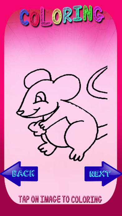 Superhero And Mouse Coloring Book Game Free screenshot 2