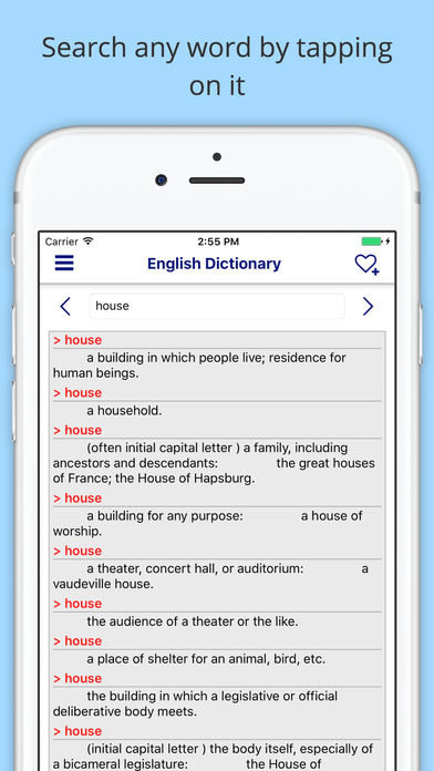 iDico - Explanatory dictionary for any language screenshot 2