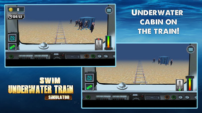 Swim Underwater Train Simulator screenshot 2