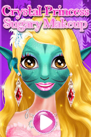 Crystal Princess Sugary Makeup screenshot 2