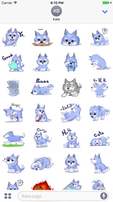 My Wolf Stickers screenshot 3