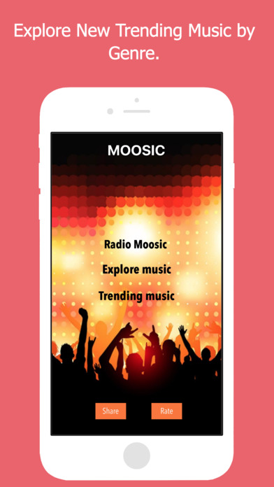 MOOSIC - Unlimited Music Streaming Player screenshot 2