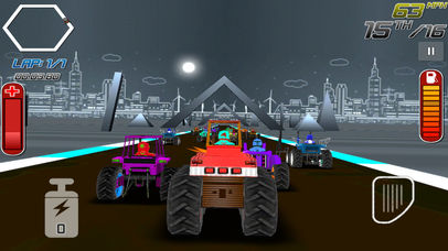 Tractor Top Racer - 3D Tractor Stunt Racing Game screenshot 4