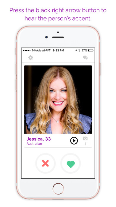 HearMyAccent - Dating App with Talking Photos screenshot 4