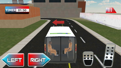 Prisoner Transporter Van Simulator & Driver Sim screenshot 4
