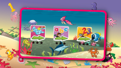 Ocean Kids Abc Learning-alphabet and phonics game screenshot 2