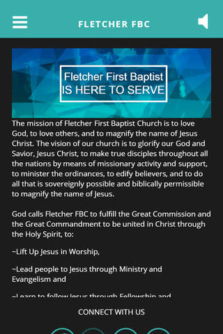 Fletcher First Baptist Church screenshot 2