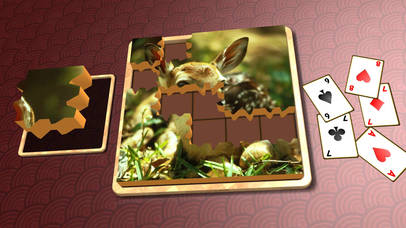 Jigsaw Solitaire Baby Animals screenshot 3