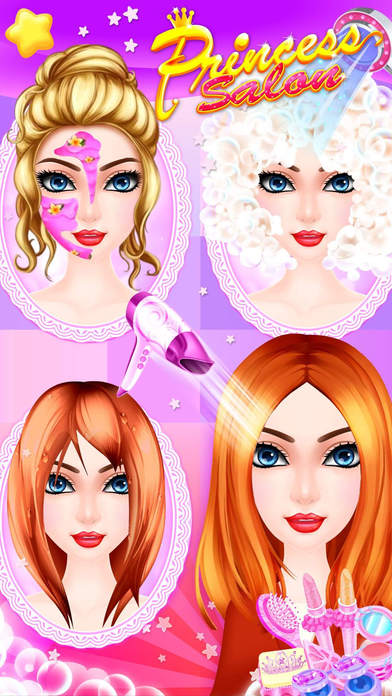 Princess Games - Girl Makeover Salon screenshot 3