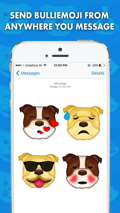 BullieMoji - Bulldog Emoji & Stickers screenshot 3