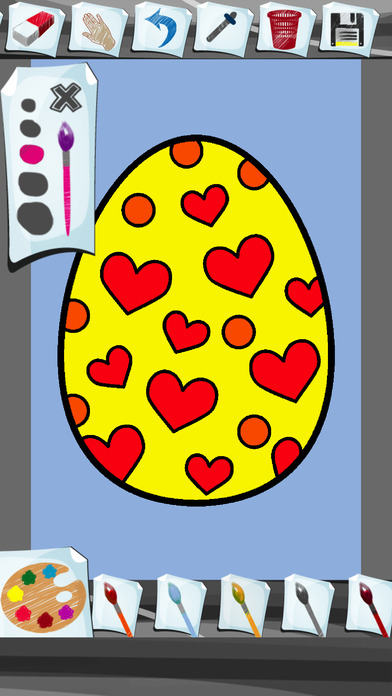 Easter Eggs Coloring Book App screenshot 4