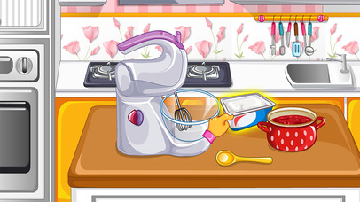 Strawberry cake maker games cooking for girls screenshot 4