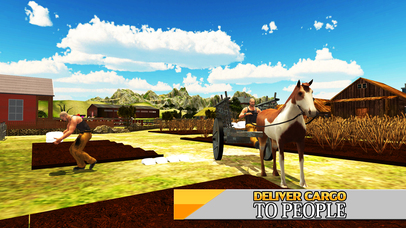 Horse Cart Hill Driver & Buggy Riding Simulator screenshot 4