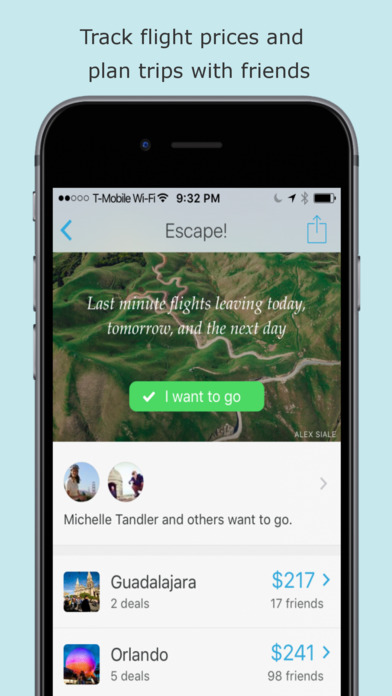 Hitlist - Cheap Flights, Travel Deals and Airline Tickets screenshot 3
