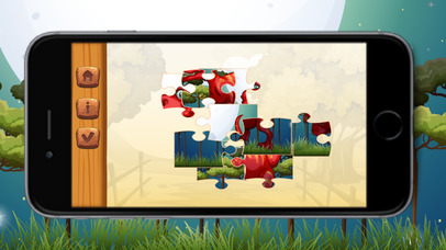 Dinosaur jigsaw puzzle for children screenshot 3