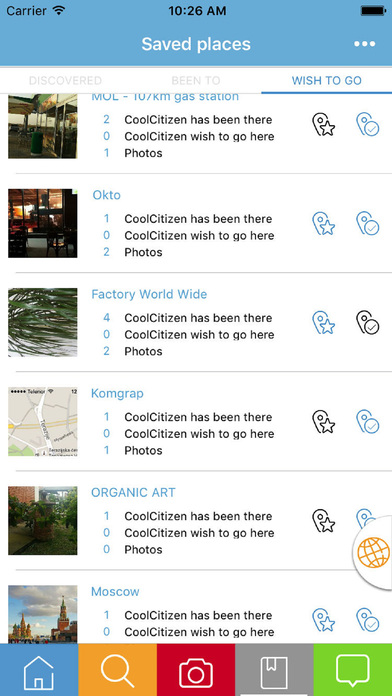 CoolCities travel social screenshot 4