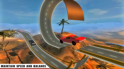 Crazy Stunt Car Racer-2017 Pro screenshot 2