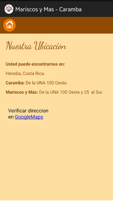 Mariscos y mas - Caramba screenshot 2