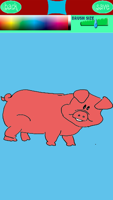 Toddler And Kids Games Coloring Pages Pep Pig screenshot 2