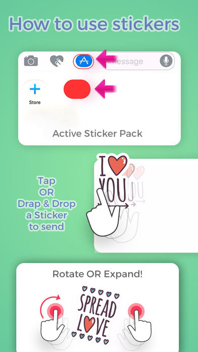 Love Collection Stickers screenshot 3