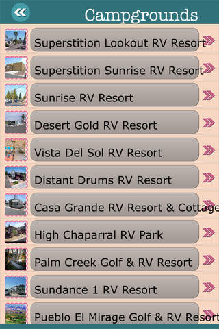 Arizona State Campgrounds & Hiking Trails screenshot 3