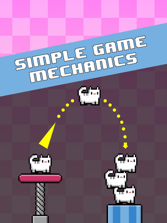 App Shopper CatAPult Endless stacking of 8bit kittens (Games)
