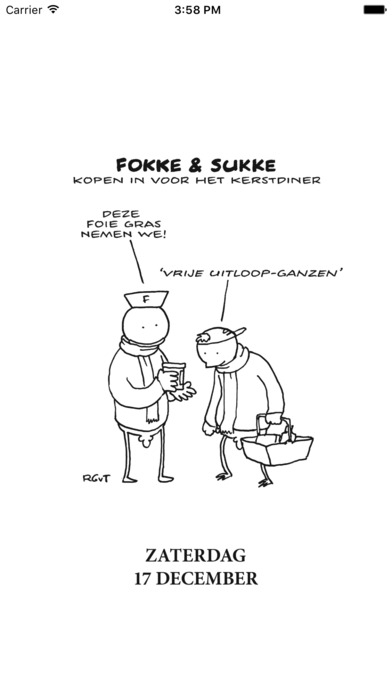 Fokke & Sukke Swipekalender 2017 screenshot 2