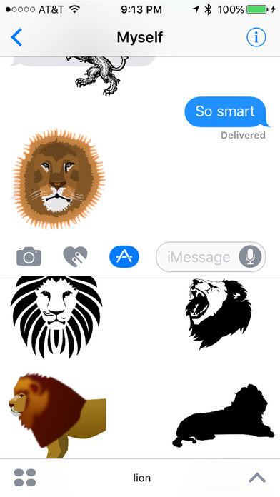 Lion : The King of the Jungle Stickers screenshot 3