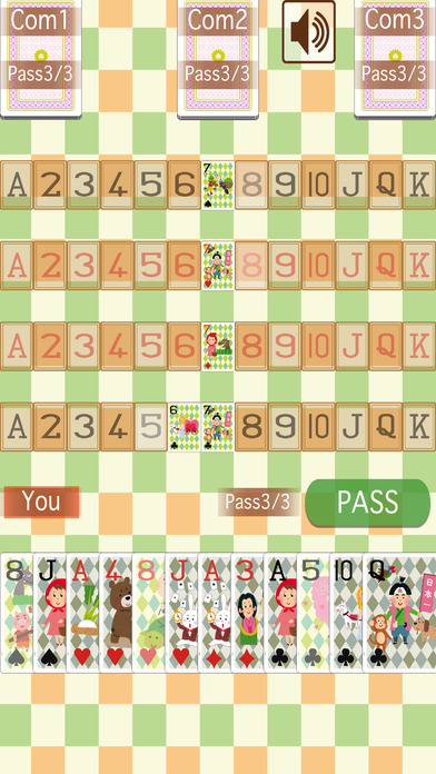 Fairy Tale Sevens (Playing card game) screenshot 2