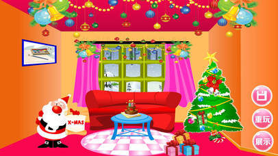 布置漂亮圣诞房间-换装儿童女生游戏大全免费 screenshot 2