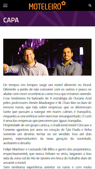 Revista Moteleiro Digital screenshot 2