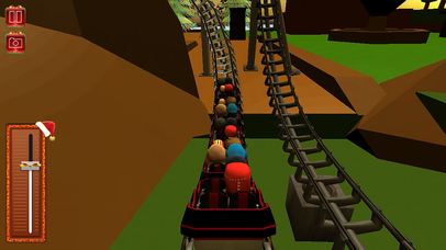Crazy Santa Christmas Roller Coaster Pro screenshot 4