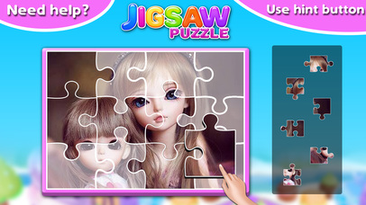 Little Doll Jigsaw Puzzle - Game For Girls Free screenshot 4