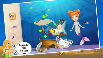Mermaid Puzzle - Learning Activity for Girls screenshot 4