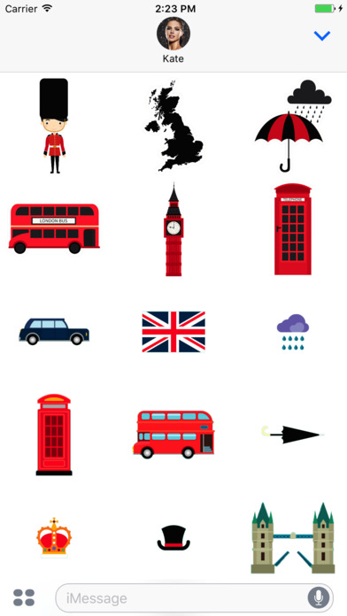 London Stickers Pack screenshot 2
