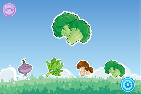 宝宝早教® - 认蔬菜 - 儿童游戏幼儿启蒙教育识图卡 screenshot 4