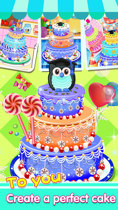 Princess Cake Shop  - Cake Maker Game screenshot 2