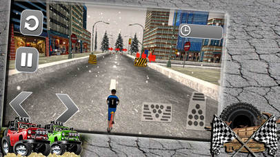 Crazy Bikers - City Bicycle Racing screenshot 2