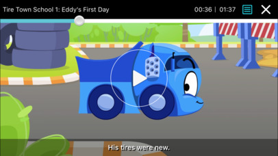 Tire Town School 1 - Little Fox Storybook screenshot 2