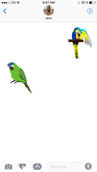 Parrot Sticker Pack! screenshot 2