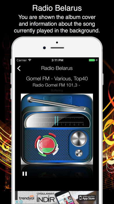 Radio Belarus - Live Radio Listening screenshot 2